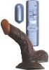 All American Whopper 5 inches Vibrating Dildo, Balls Brown Sex Toy Product Image 1