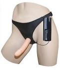 Dominant Submissive Vibrating Strap On - Beige Sex Toy Product