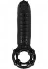 Hero Cockring & Clitoral Massager Waterproof - Black Sex Toy Product