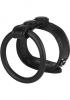 Macho Supreme Stamina Snap On Duo Ring Black Sex Toy Product Image 1