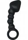 Ram Anal Trainer #3 Silicone Anal Beads 5.5 Inch - Black Sex Toy Product