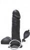 Vibrating Inflatable Dong - Black Sex Toy Product Image 1
