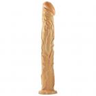 Ultra Whopper 14 inches Slim Dong - Beige	 Sex Toy Product