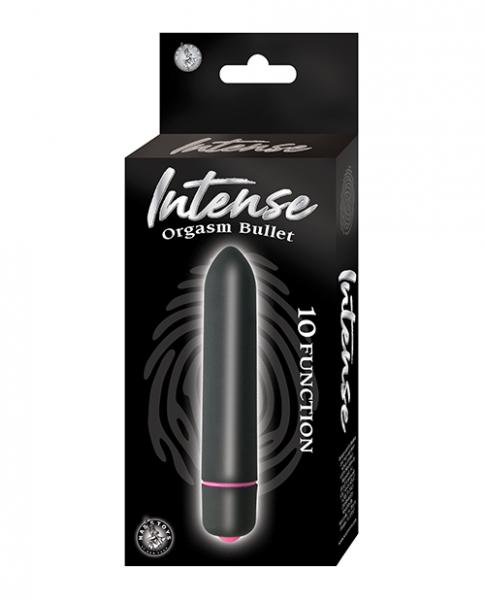 Intense Orgasm Bullet Vibrator Black Sex Toy Product