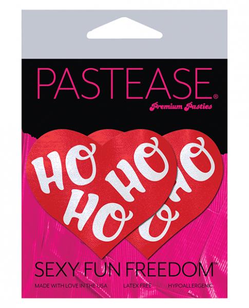 Pastease Red & White Ho Ho Ho Hearts Sex Toy Product
