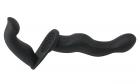  7 Inch Silicone Penetrix Dual-Ended Dildo - Black Sex Toy Product
