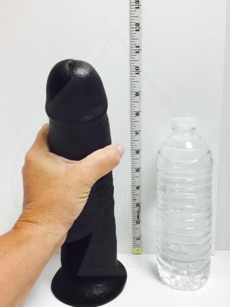King Cock 10" Dildo - Black Sex Toy Product