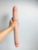 Thick Double Dildo 16 inch - Beige Sex Toy Product Image 2