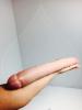 Thick Double Dildo 16 inch - Beige Sex Toy Product Image 4