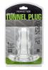 Double Tunnel Plug Large Clear Sex Toy Product Image 3