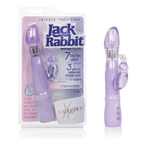 Intense Thrusting Jack Rabbit Purple Vibrator Sex Toy Product