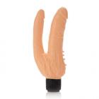 Waterproof Over And Under Vibrator Beige Sex Toy Product