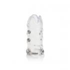 Support Plus Extended Ring Head Exciter - Clear Sex Toy Product