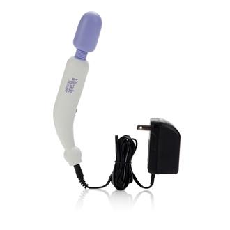 My Mini Miracle Massager Electric 2 Speed 120 Volt 8" - White/Purple Sex Toy Product