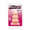 Triple Bum Plug X Large - Beige Sex Toy Product Image 2