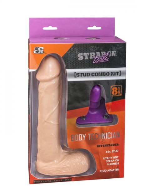 Body Technician Kit 8 inches Beige Sex Toy Product