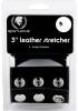 Ball Stretcher With Snaps 3 Inch - Black	 Sex Toy Product Image 3