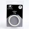 Rubber 2 inch C Ring - White  Sex Toy Product Image 2