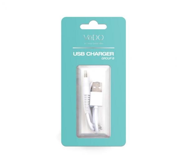 Vedo USB Charger B for Izzy, Roq, Roco, Yumi, Bump, Rockie, Kinky Plus, Kimi Vibrators Sex Toy Product