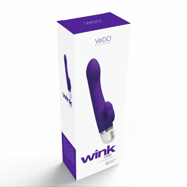 Wink Mini Vibe Into You Indigo Sex Toy Product