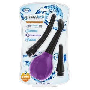 Cloud 9 Fresh + Deluxe Anal Soft Tip Enema Douche 3 Soft Nozzle Tips  Sex Toy Product