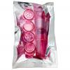 Cloud 9 Novelties Mini Massager Pocket Rocket Pink & 4 Attachments Sex Toy Product Image 2