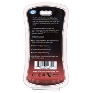 Gems Rosy Gold Anal Plug Small Sex Toy Product