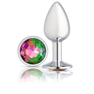 Cloud 9 Gems Silver Chromed Anal Plug Small Sex Toy Product