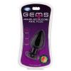 Cloud 9 Gems Black Silicone Anal Plug Large Sex Toy Product Image 2