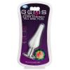 Cloud 9 Gems Silver Chromed Tall Anal Plug Small Sex Toy Product Image 2