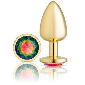 Cloud 9 Gems Gold Anal Plug Large Sex Toy Product