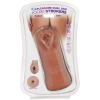Cloud 9 Personal Double Ended Ribbed Stroker Tan Sex Toy Product Image 2