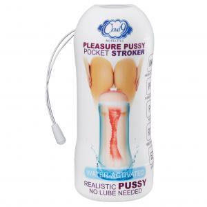 Cloud 9 Pleasure Pussy Pocket Stroker Water Activated Beige Sex Toy Product
