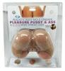 Cloud 9 Realistic Pussy & Ass Body Mold W/spread Legs Tan Sex Toy Product Image 2