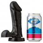 Cloud 9 6 inches Dong with Balls and Suction Cup Black Sex Toy Product