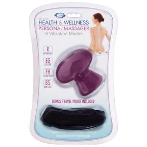 Cloud 9 Health & Wellness Plum Personal Mushroom Massager Sex Toy Product