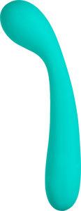 Cloud 9 G-Spot Slim 7 inches Dual Motors Teal Green Vibrator Sex Toy Product