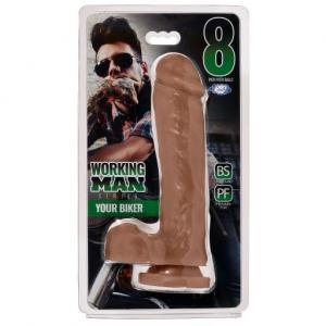 Cloud 9 Working Man 8 Tan Your Biker " Sex Toy Product
