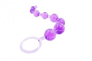 Cloud 9 Classic Anal Beads Purple Sex Toy Product