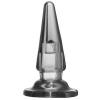 Cloud 9 Big Anal Plug Clear Gray Sex Toy Product Image 1