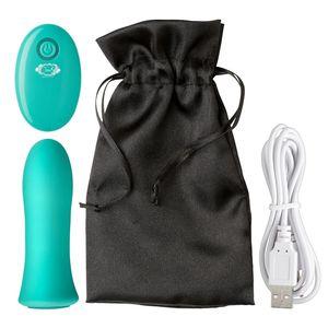 Pro Sensual Power Touch Teal Green Bullet Vibrator Sex Toy Product
