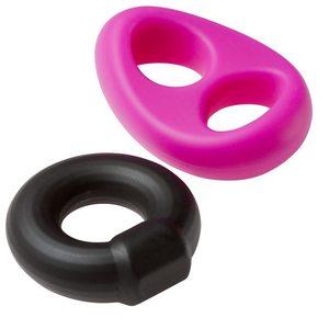 Pro Sensual Silicone Tear Drop Ring & Donut Sling 2 Pack Sex Toy Product