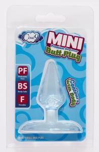 Cloud 9 Mini Butt Plug Blue Sex Toy Product