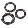 Cloud 9 Cock Ring Combo Beaded Black Sex Toy Product Image 1