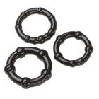 Cloud 9 Cock Ring Combo Beaded Black Sex Toy Product