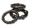 Cloud 9 Cock Ring Combo Beaded Black Sex Toy Product
