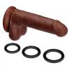 Cloud 9 Dual Density Real Touch 6 inches with Balls Brown Sex Toy Product Image 1