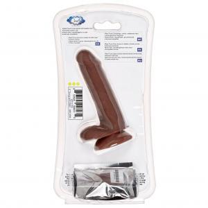Cloud 9 Dual Density Real Touch 6 inches with Balls Brown Sex Toy Product