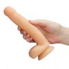 Cloud 9 Dual Density Real Touch 7 inches Dong with Balls Beige Sex Toy Product Image 4