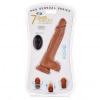 Cloud 9 Pro Sensual Swirl Thrust 7 Brown " Sex Toy Product Image 2